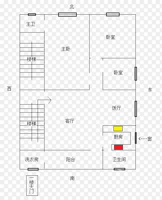 三室一厅小区房设计平面图PNG图片素材下载_图片编号ydexlaaq-免抠素材网