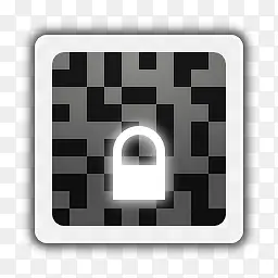 会徽象征加密的锁定图标