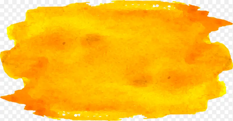 橘黄色水彩底纹