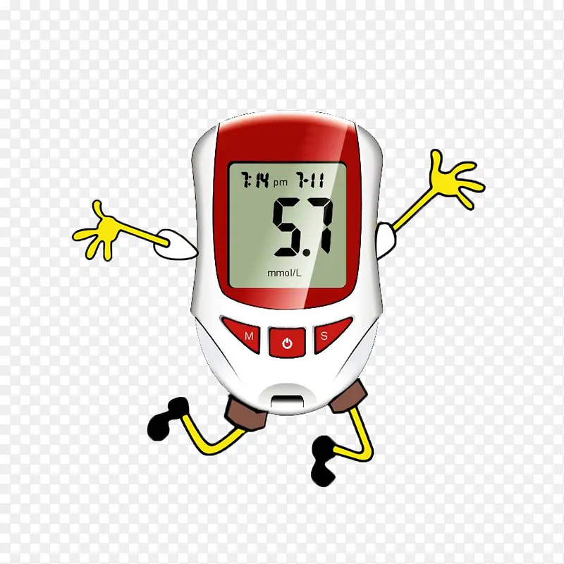 血糖测量仪卡通造型