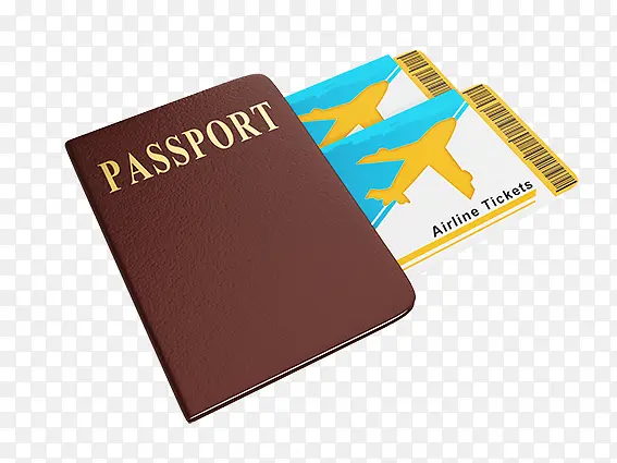 飞机票旅游护照