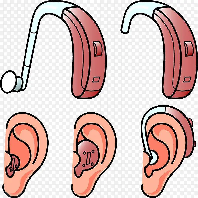 卡通助听器
