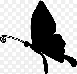 黑色的蝴蝶Butterfly-icons