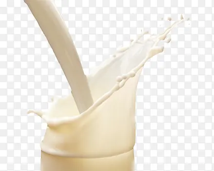 倒牛奶 牛乳 乳液 抠图