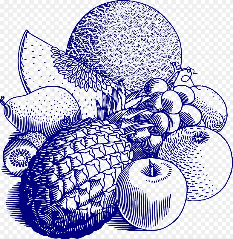 矢量水果