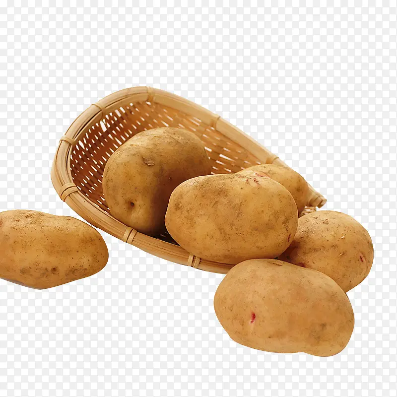 新鲜的土豆