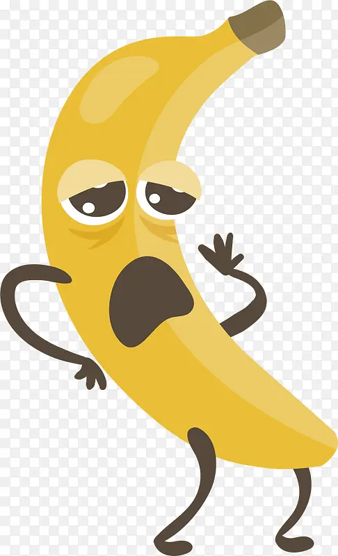 劳累的香蕉小人