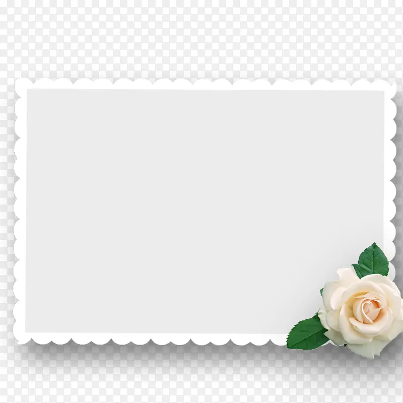 玫瑰邮票框