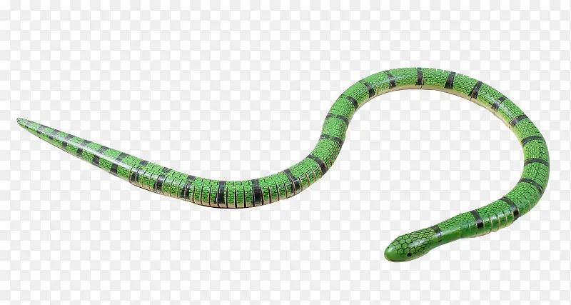 绿色玩具蛇