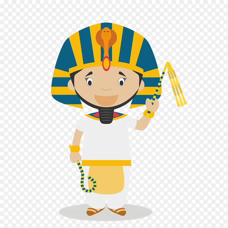 卡通埃及的人物设计