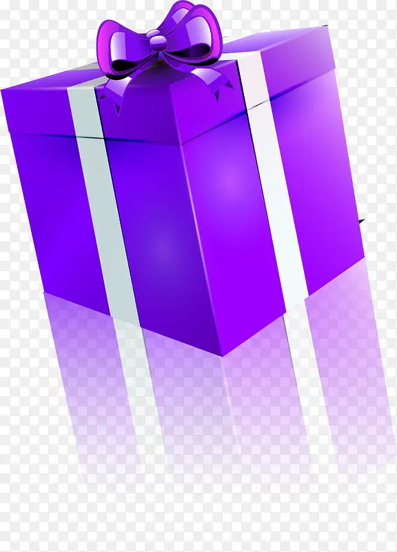唯美紫色礼盒