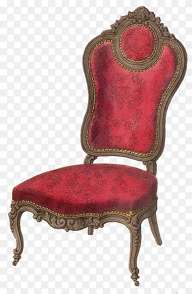 法国皇室深粉色座椅