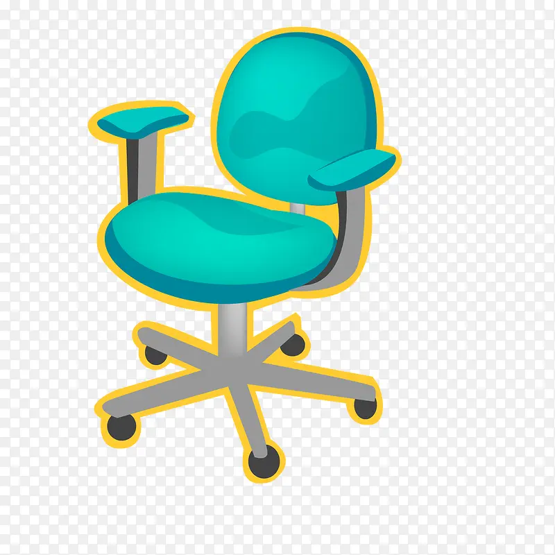 卡通办公椅子设计