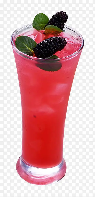 覆盆子樱桃草莓汁