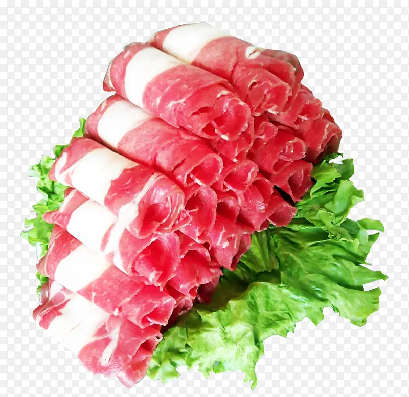 肉卷和菜