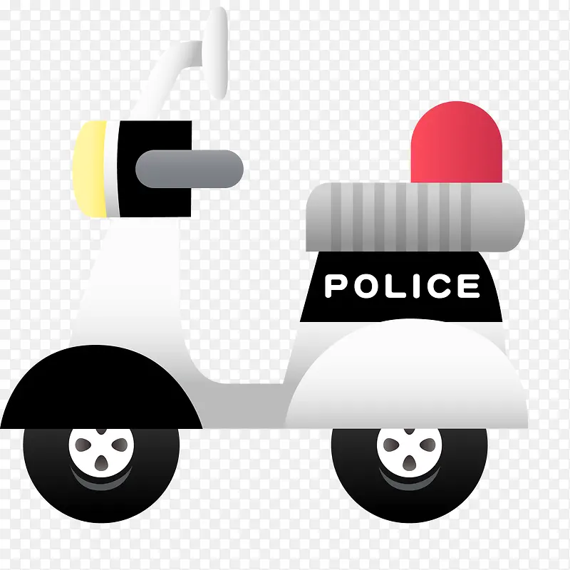 警察巡逻电动车设计