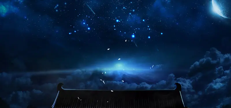 北斗七星夜空星空