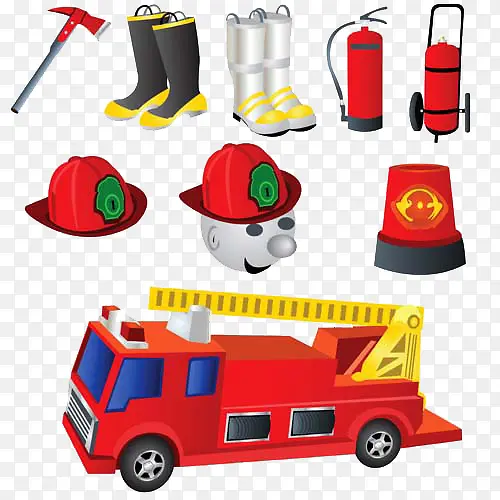 消防车与消防工具