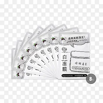 我的心机焕肤透亮杏仁酸白冻膜