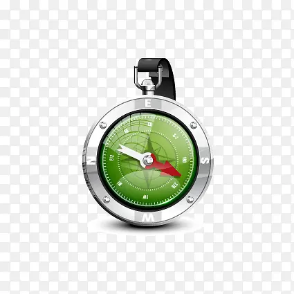 绿色指南针图标