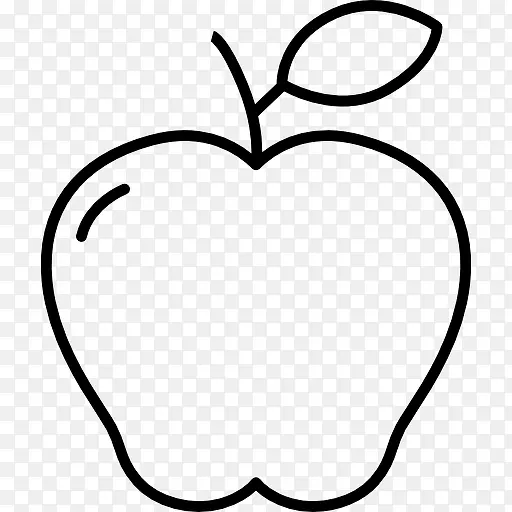 苹果叶图标