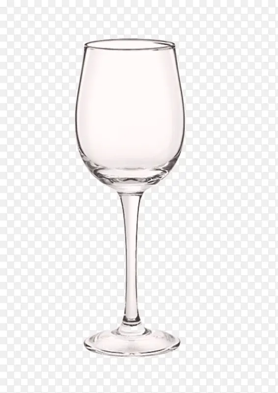 一个空酒杯