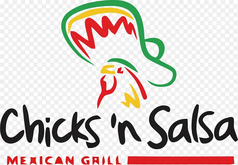 创意鸡肉厨房logo
