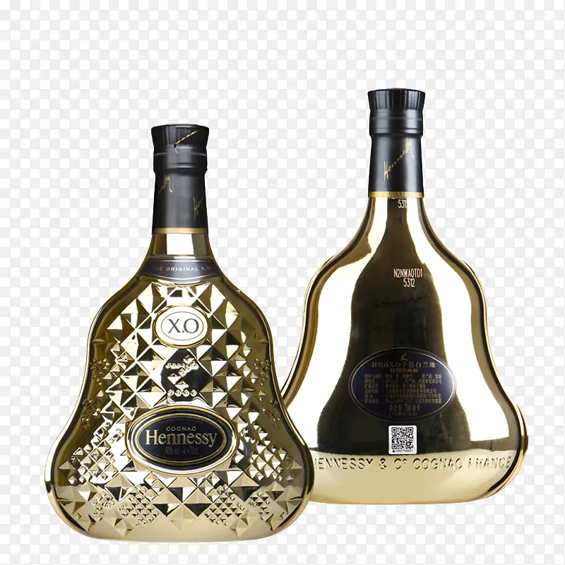 两瓶XO洋酒