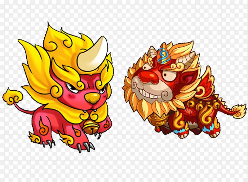 中国古代瑞兽素材