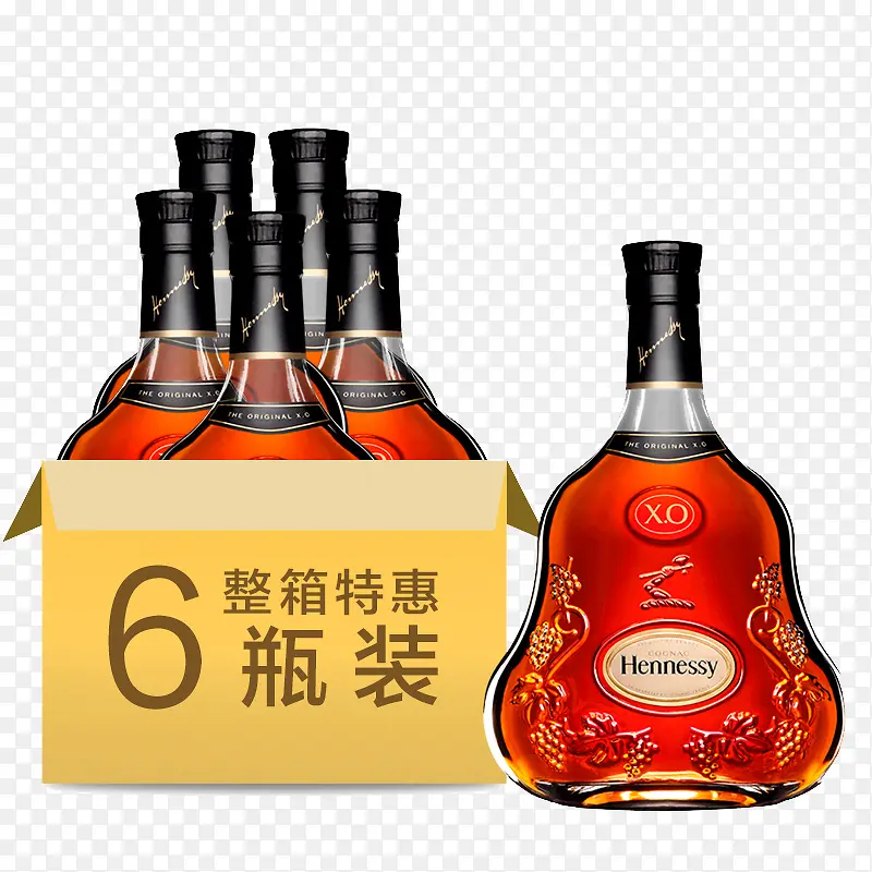 6瓶装XO酒