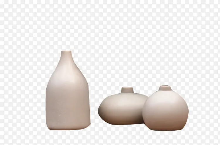 三只花瓶素材