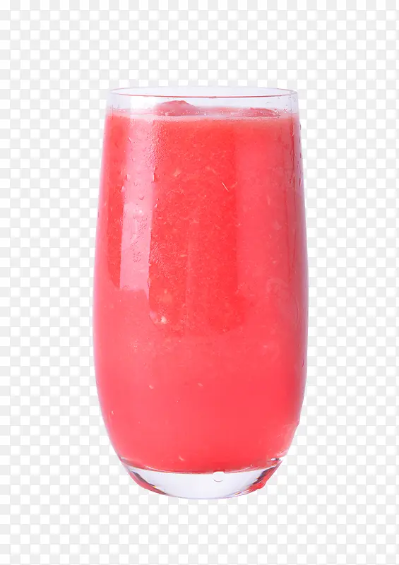 粉红色的西瓜汁实物