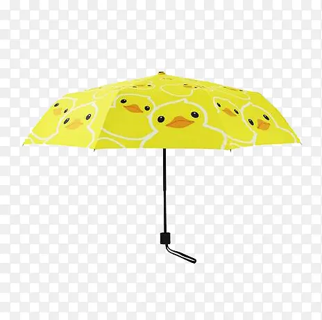 黄鸭折叠伞