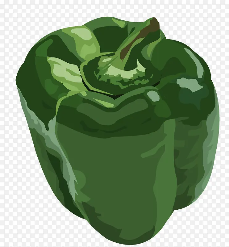 青菜椒矢量图