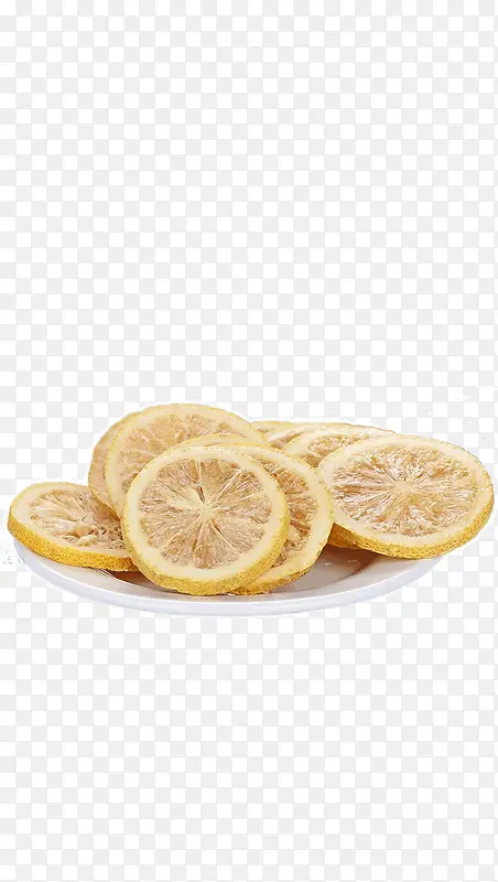 一盘柠檬干
