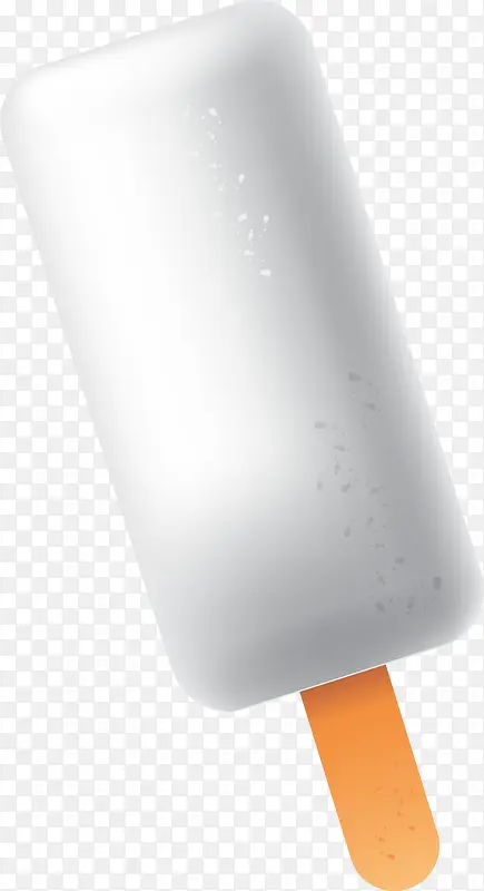 白色立体美味冰条
