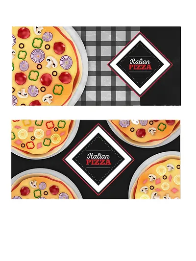 创意披萨矢量图