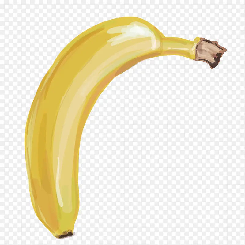 矢量一根香蕉
