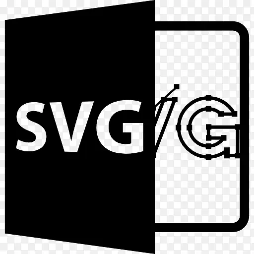 SVG的开放文件格式图标