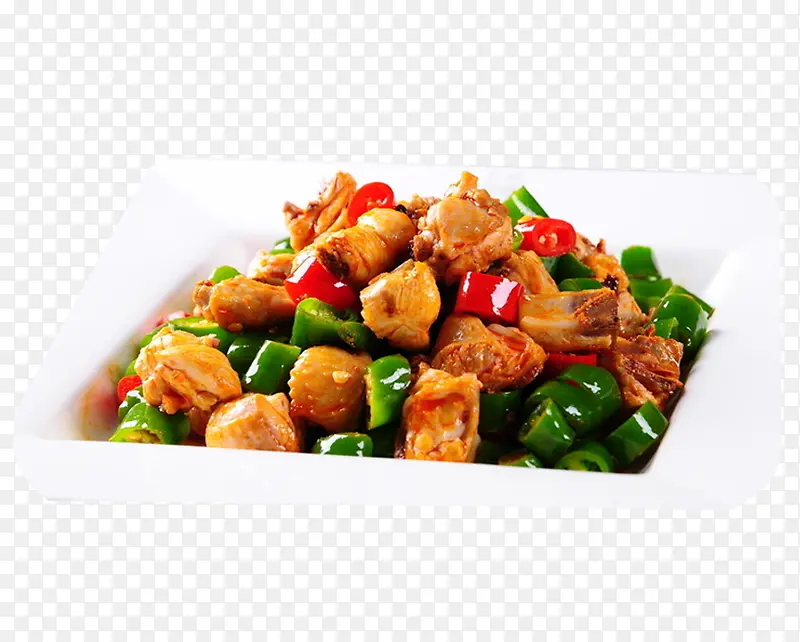小米椒炒鸡肉
