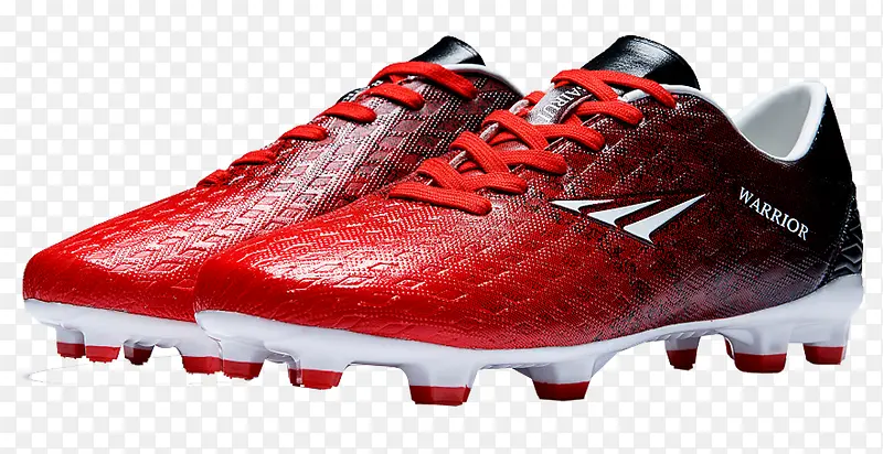 红色足球鞋子