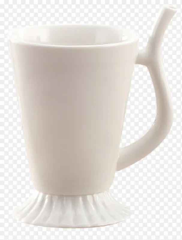 创意个性陶瓷吸管牛奶杯