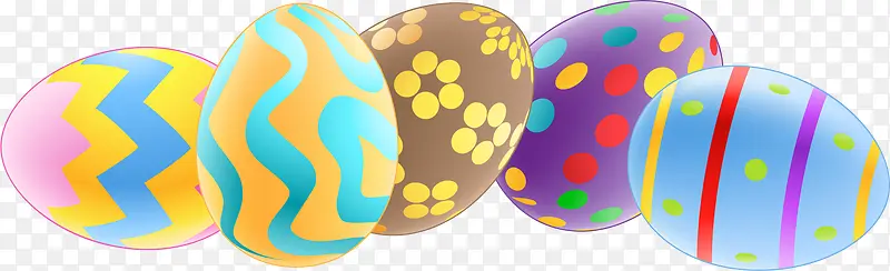 复活节彩色鸡蛋