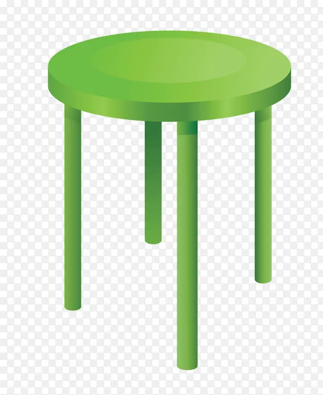 碧绿圆桌