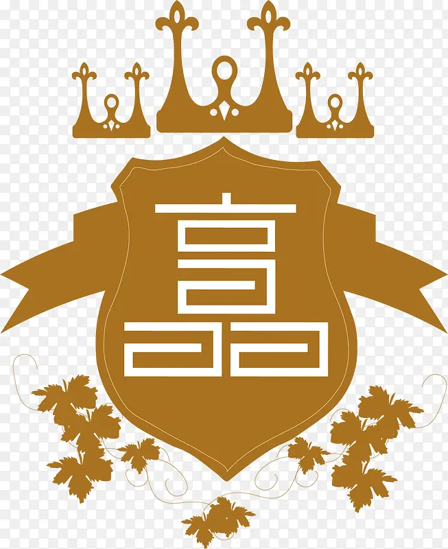 皇冠白酒logo设计