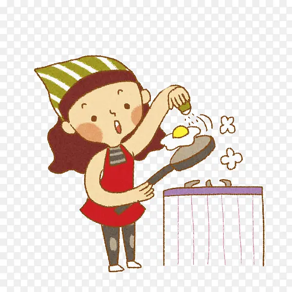 做饭的女人