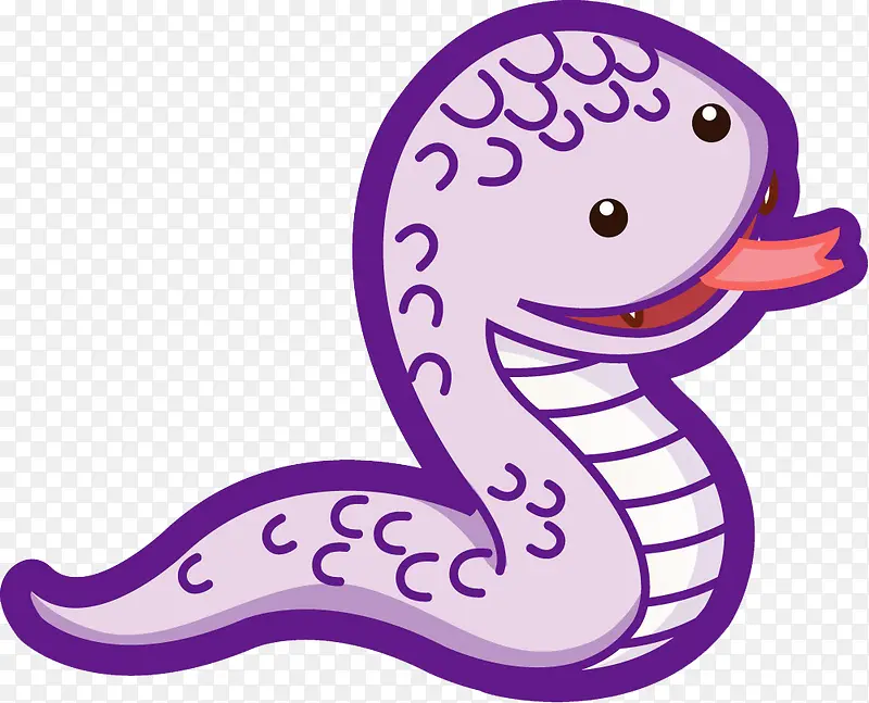 紫色的贪吃蛇