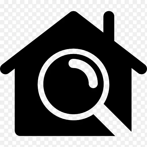 家和缩放工具图标