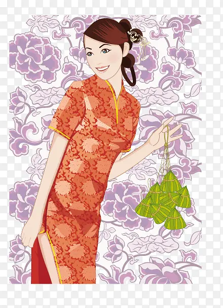 中国古典旗袍美女