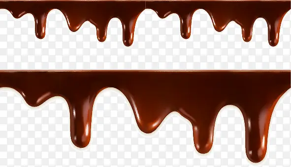 巧克力液体设计矢量素材,